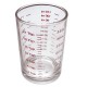 แก้วตวง Measuring cup 3.5 Oz.หรือ 110 ml. หรือ 21 Tsp.